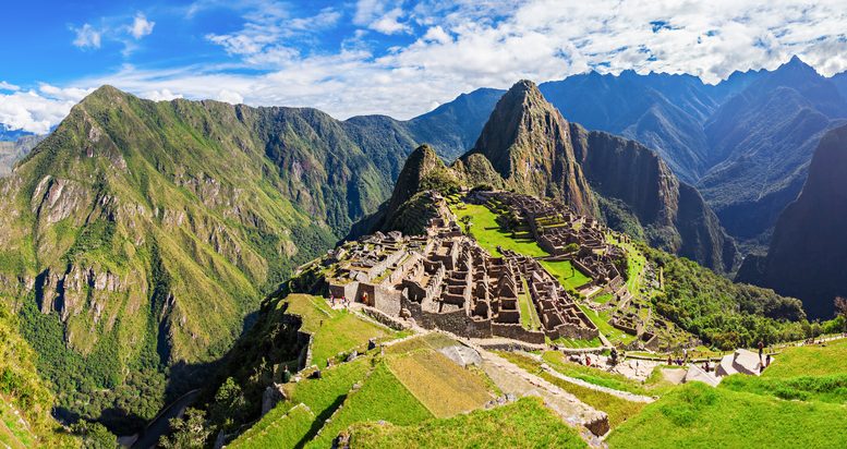 Panorama,Of,The,Machu,Picchu,Or,Machu,Pikchu,Panoramic,View